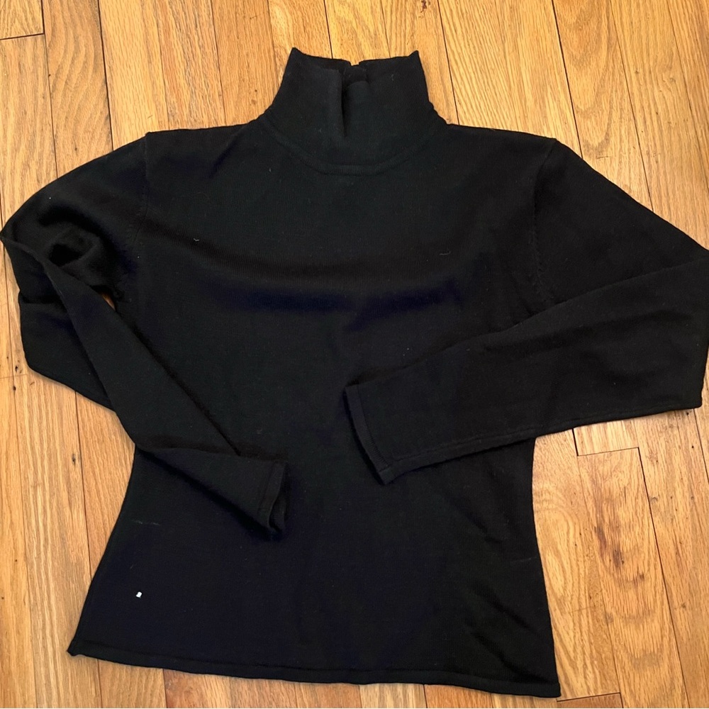Jennifer Moore Petites Tutleneck Sweater - Wool Blend